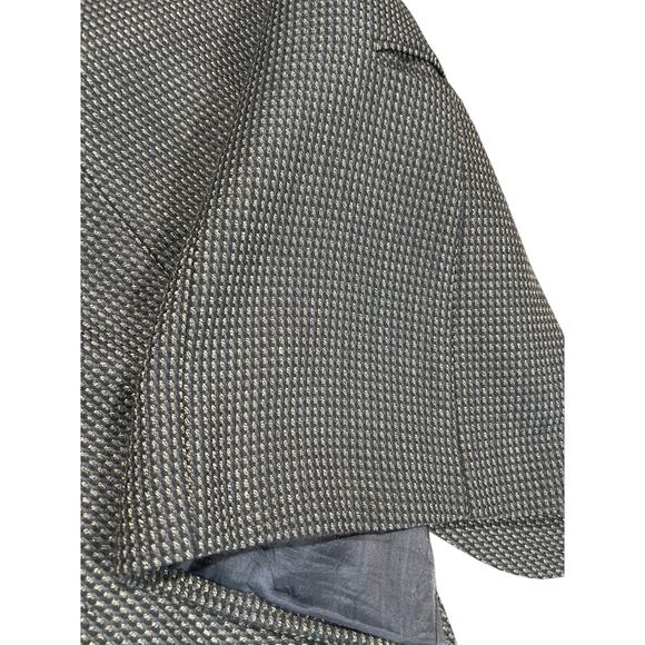 Vintage Bert Pulitzer HOUNDSTOOTH Tweed Wool Blend Sport Coat Jacket Men's 42 - Picture 6 of 16